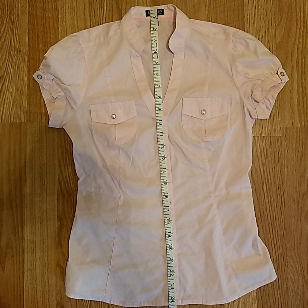 Express Essential Stretch Button Down - image 5